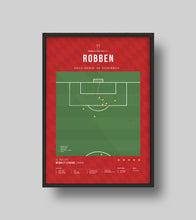 Load image into Gallery viewer, Arjen Robben's winning goal in the 2013 Champions League Final