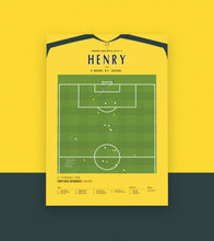 Load image into Gallery viewer, Thierry Henry&#39;s amazing solo goal vs Madrid
