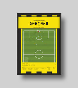 Santana's last minute winner against Malaga
