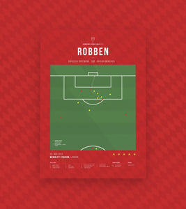 Arjen Robben's winning goal in the 2013 Champions League Final