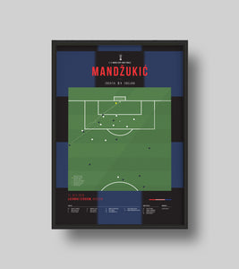 Mandzukic sends Croatia to first World Cup final