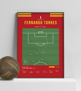 Torres vs Germany on EURO '08 Final