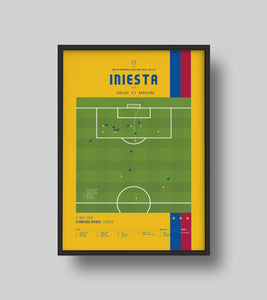 Andres Iniesta goal against Chelsea