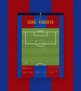 Sergi Roberto scores to complete historic Barcelona comeback