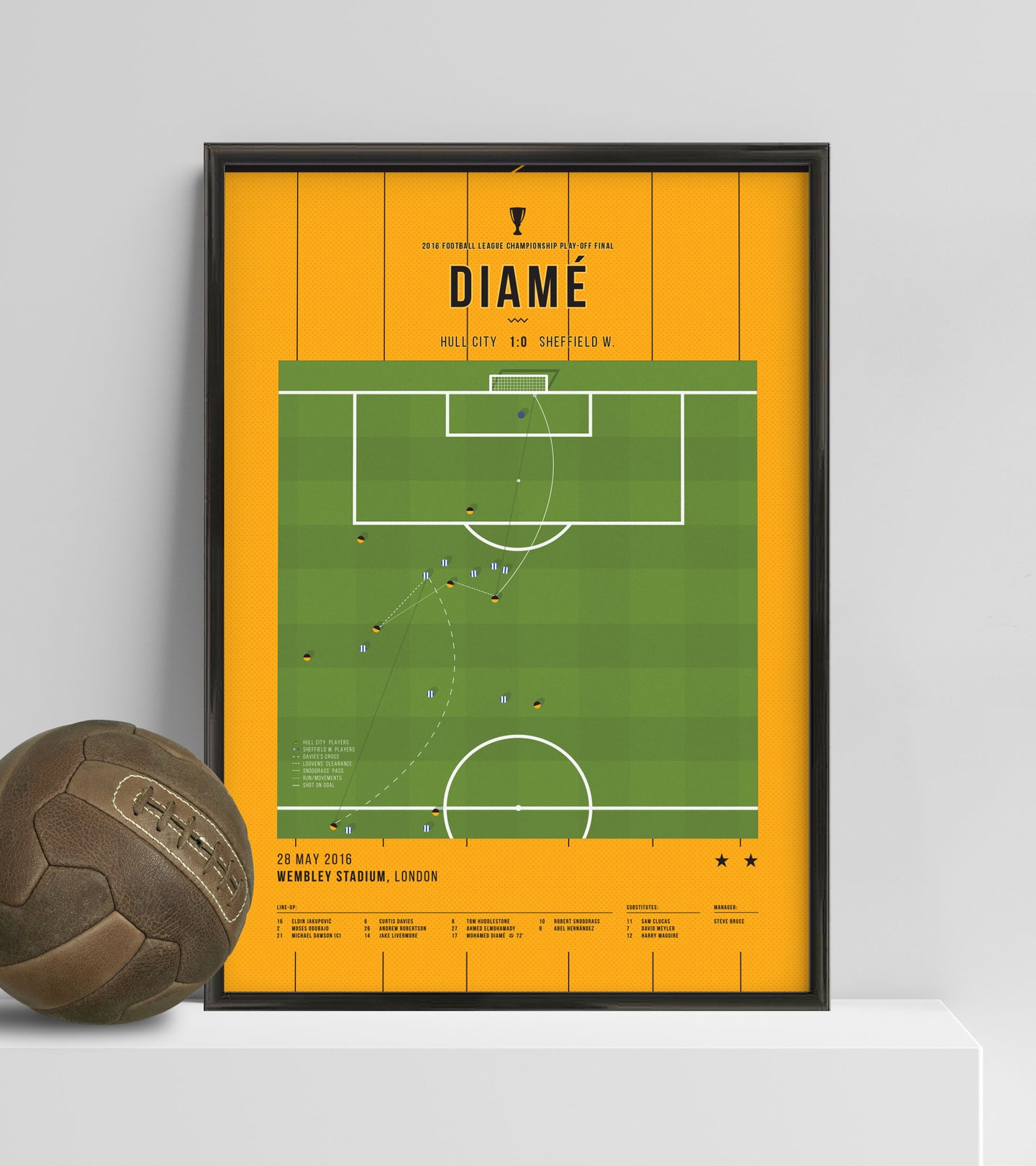 Diamé fires Hull back to the Premier League