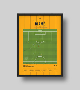 Diamé fires Hull back to the Premier League