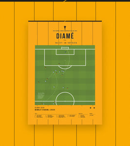 Diamé fires Hull back to the Premier League