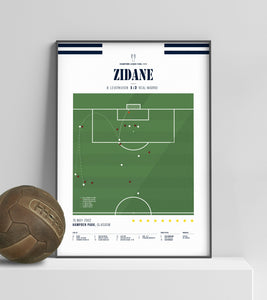 Zidane's famous volley goal against Bayer Leverkusen