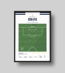 Zidane's famous volley goal against Bayer Leverkusen
