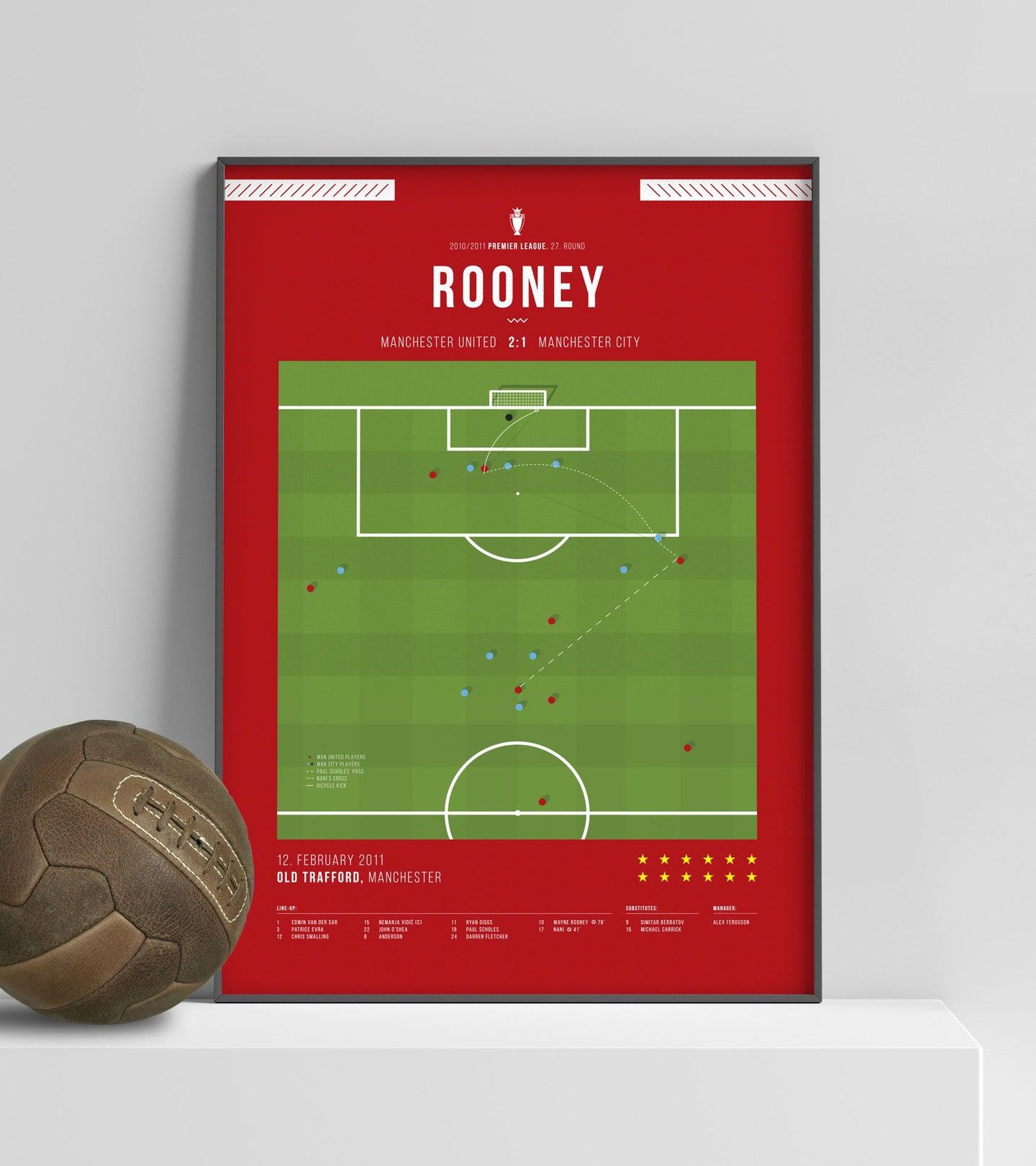 Wayne Rooney's astonishing bicycle kick